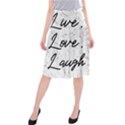 Live love laugh Monstera  Midi Beach Skirt View1