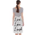 Live love laugh Monstera  Midi Beach Skirt View2