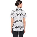 Live love laugh Monstera  Women s Short Sleeve Shirt View2