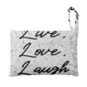 Live love laugh Monstera  Foldable Grocery Recycle Bag View3