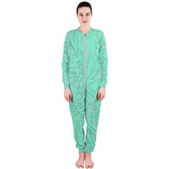 Ocean Monstera Onepiece Jumpsuit (ladies) by ConteMonfrey