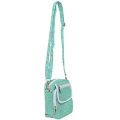 Ocean Monstera Shoulder Strap Belt Bag by ConteMonfrey