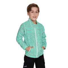 Ocean Monstera Kids  Windbreaker by ConteMonfrey