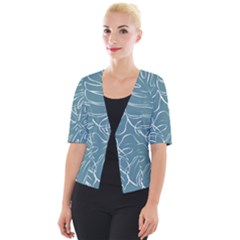 Monsteras Cropped Button Cardigan by ConteMonfrey