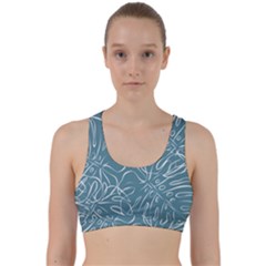 Monsteras Back Weave Sports Bra by ConteMonfrey