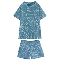 Monsteras Kids  Swim T-shirt And Shorts Set by ConteMonfrey