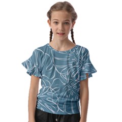 Monsteras Kids  Cut Out Flutter Sleeves by ConteMonfrey