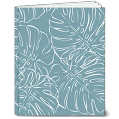 Monsteras 8  X 10  Softcover Notebook by ConteMonfrey