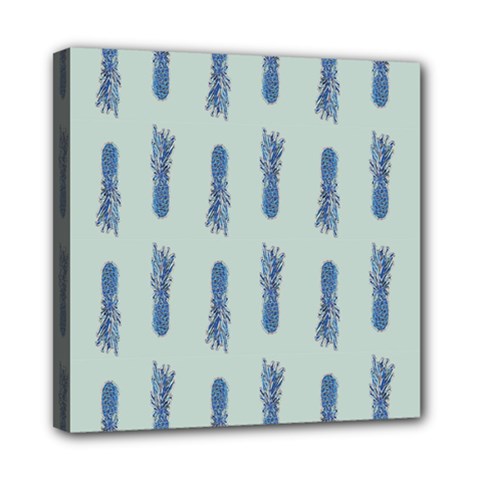 Blue King Pineapple  Mini Canvas 8  X 8  (stretched) by ConteMonfrey