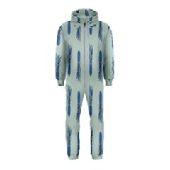 Blue King Pineapple  Hooded Jumpsuit (kids) by ConteMonfrey