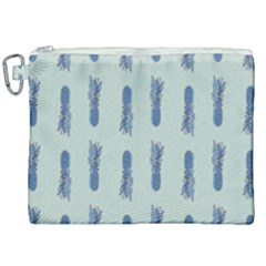 Blue King Pineapple  Canvas Cosmetic Bag (xxl) by ConteMonfrey