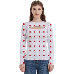 Blossom Women s Cut Out Long Sleeve T-shirt by ConteMonfrey