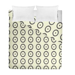 Sharp Circles Duvet Cover Double Side (full/ Double Size) by ConteMonfrey