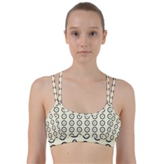 Sharp Circles Line Them Up Sports Bra by ConteMonfrey