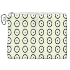 Sharp Circles Canvas Cosmetic Bag (xxl) by ConteMonfrey