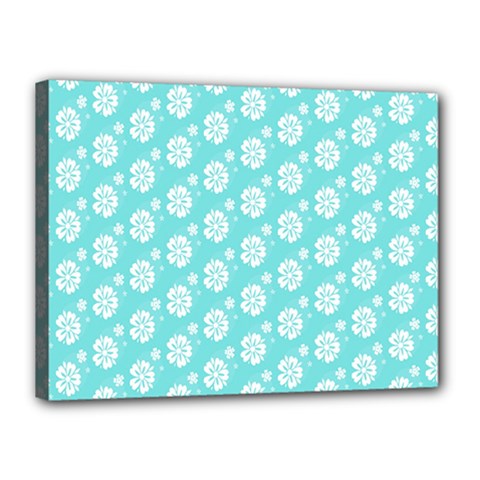 Spring Happiness Blue Ocean Canvas 16  X 12  (stretched) by ConteMonfrey