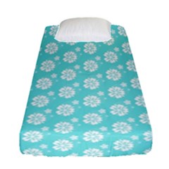 Spring Happiness Blue Ocean Fitted Sheet (single Size) by ConteMonfrey