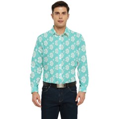 Spring Happiness Blue Ocean Men s Long Sleeve  Shirt by ConteMonfrey