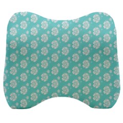 Spring Happiness Blue Ocean Velour Head Support Cushion by ConteMonfrey