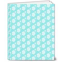 Spring Happiness Blue Ocean 8  X 10  Softcover Notebook by ConteMonfrey