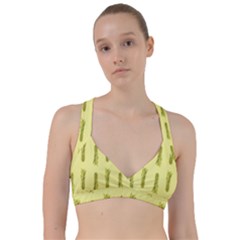 Yellow Pineapple Sweetheart Sports Bra by ConteMonfrey