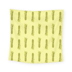 Yellow Pineapple Square Tapestry (small)