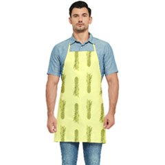 Yellow Pineapple Kitchen Apron by ConteMonfrey