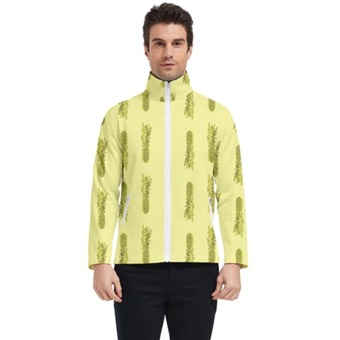 Yellow Pineapple Men s Bomber Jacket by ConteMonfrey