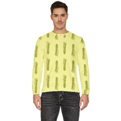 Yellow Pineapple Men s Fleece Sweatshirt