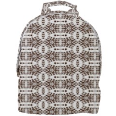 Brown Snake Skin Mini Full Print Backpack by ConteMonfrey