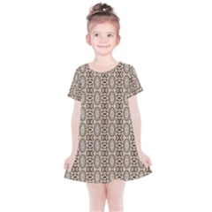 Wings Of Butterfly Starfish Kids  Simple Cotton Dress by ConteMonfrey