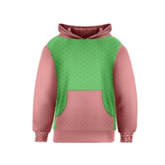  Spooky Pink Green Halloween  Kids  Pullover Hoodie