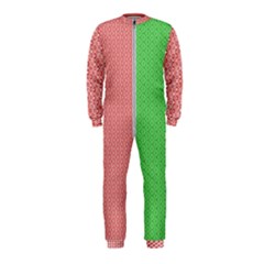  Spooky Pink Green Halloween  Onepiece Jumpsuit (kids)