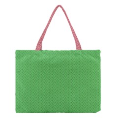  Spooky Pink Green Halloween  Medium Tote Bag by ConteMonfrey