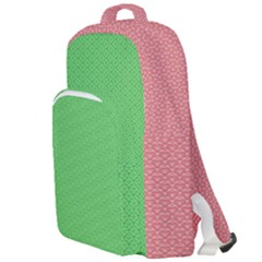  Spooky Pink Green Halloween  Double Compartment Backpack by ConteMonfrey