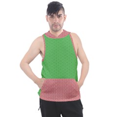  Spooky Pink Green Halloween  Men s Sleeveless Hoodie by ConteMonfrey