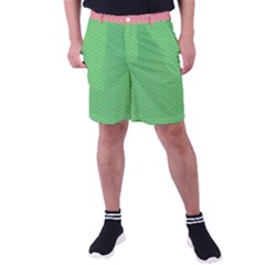  Spooky Pink Green Halloween  Men s Pocket Shorts by ConteMonfrey