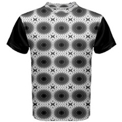 Cosmos Circles Men s Cotton T-shirt by ConteMonfrey