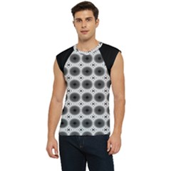 Cosmos Circles Men s Raglan Cap Sleeve T-shirt by ConteMonfrey