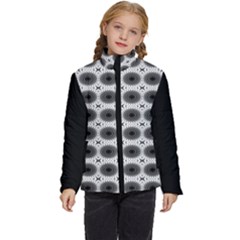 Cosmos Circles Kids  Puffer Bubble Jacket Coat by ConteMonfrey