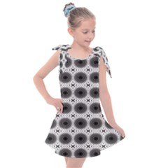 Cosmos Circles Kids  Tie Up Tunic Dress by ConteMonfrey