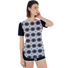 Cosmos Circles Perpetual Short Sleeve T-shirt by ConteMonfrey