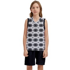 Cosmos Circles Kids  Basketball Mesh Set by ConteMonfrey