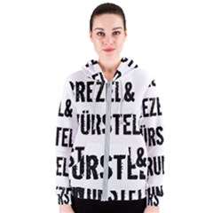 Its A German Thing Bier Brezel Wurstel Strudel Schnitzel Women s Zipper Hoodie by ConteMonfrey