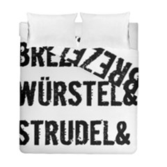 Its A German Thing Bier Brezel Wurstel Strudel Schnitzel Duvet Cover Double Side (full/ Double Size) by ConteMonfrey