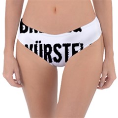 Its A German Thing Bier Brezel Wurstel Strudel Schnitzel Reversible Classic Bikini Bottoms by ConteMonfrey