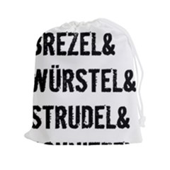 Its A German Thing Bier Brezel Wurstel Strudel Schnitzel Drawstring Pouch (2xl) by ConteMonfrey