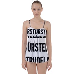 Its A German Thing Bier Brezel Wurstel Strudel Schnitzel Babydoll Tankini Set by ConteMonfrey