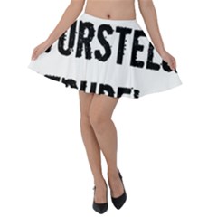 Its A German Thing Bier Brezel Wurstel Strudel Schnitzel Velvet Skater Skirt