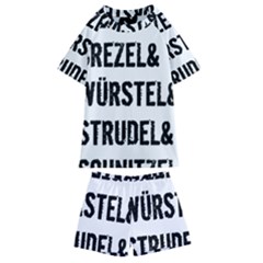 Its A German Thing Bier Brezel Wurstel Strudel Schnitzel Kids  Swim T-shirt And Shorts Set by ConteMonfrey